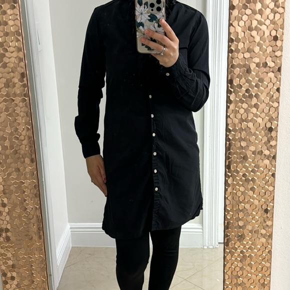 What Goes Around Comes Around Button Front Shirt Dress - Picture 11 of 11